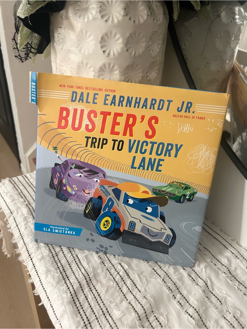 Buster’s Trip to Victory Lane Dale Earnhardt Jr. NASCAR Hardcover Book